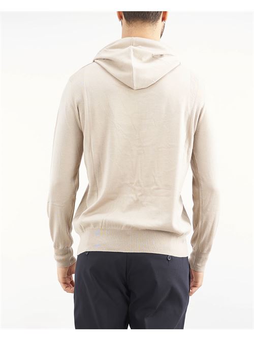 Extrafine merinos wool sweater with hood Low Brand LOW BRAND |  | L1MFW23246660A032